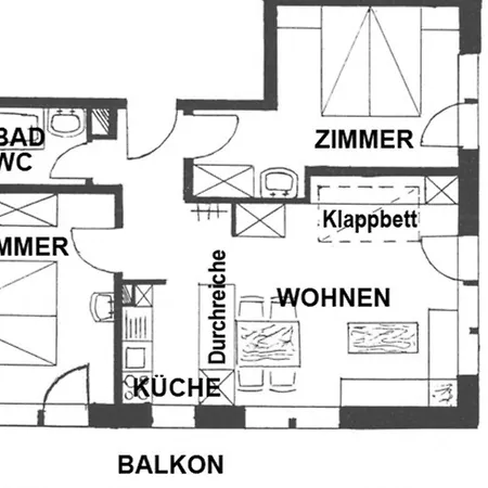 Apartment Bergrose Appartement-fewo 5-bettwohnung Nr- 2 By Interhome Saas-Fee